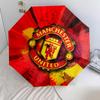Man Utd2pattern, automatic folding umbrella, portable and foldable design, 8 ribs, a Christmas or birthday gift.