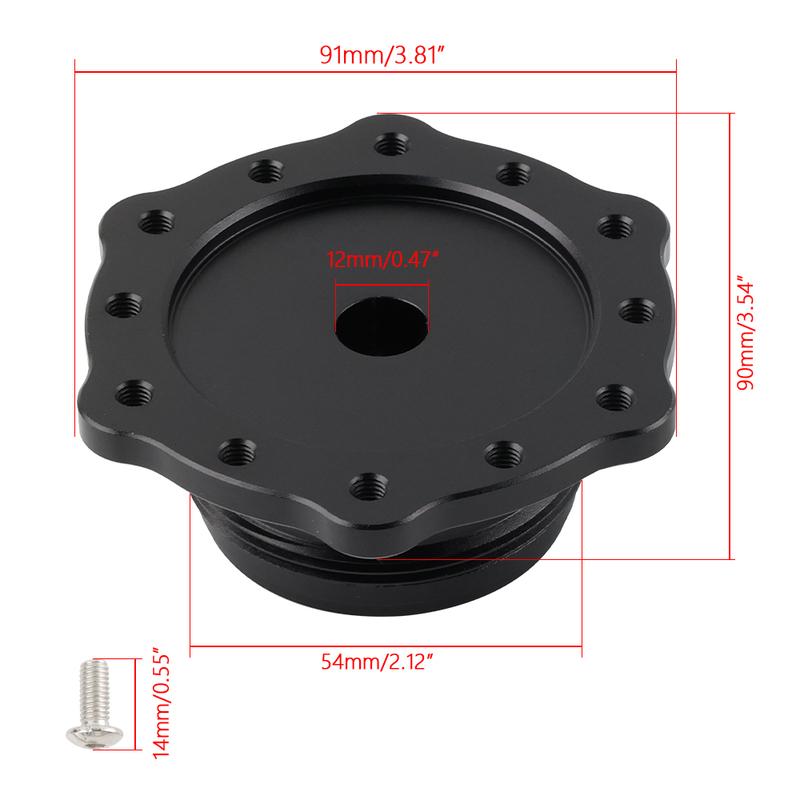 Premium Aluminum Game Steering Wheel Adapter For PXN- V10 Racing game model Drive 900 degree car simulator Computer PC Drive dri