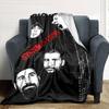 1pc System of a Down Soft Flannel All Season Throw for Home, Office, Outdoor UseDurable Comfort Soft Warm Throw for Home