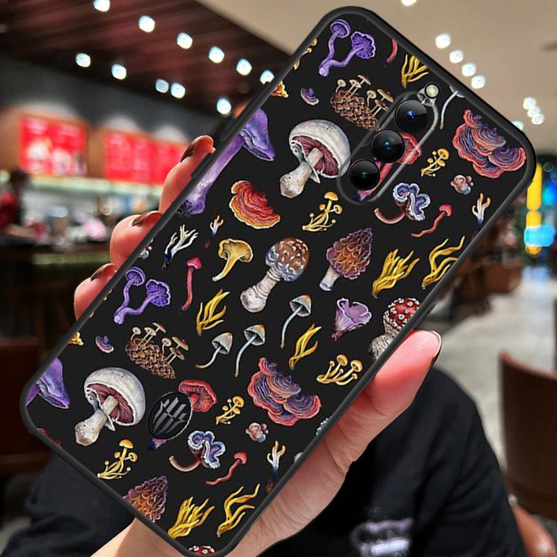 Trippy Mushroom Case For ZTE Nubia Red Magic 11 10 8 9 8S 9S 10S Pro Plus 10 Air 5G 6R 6 7 6S 7S Pro Cover