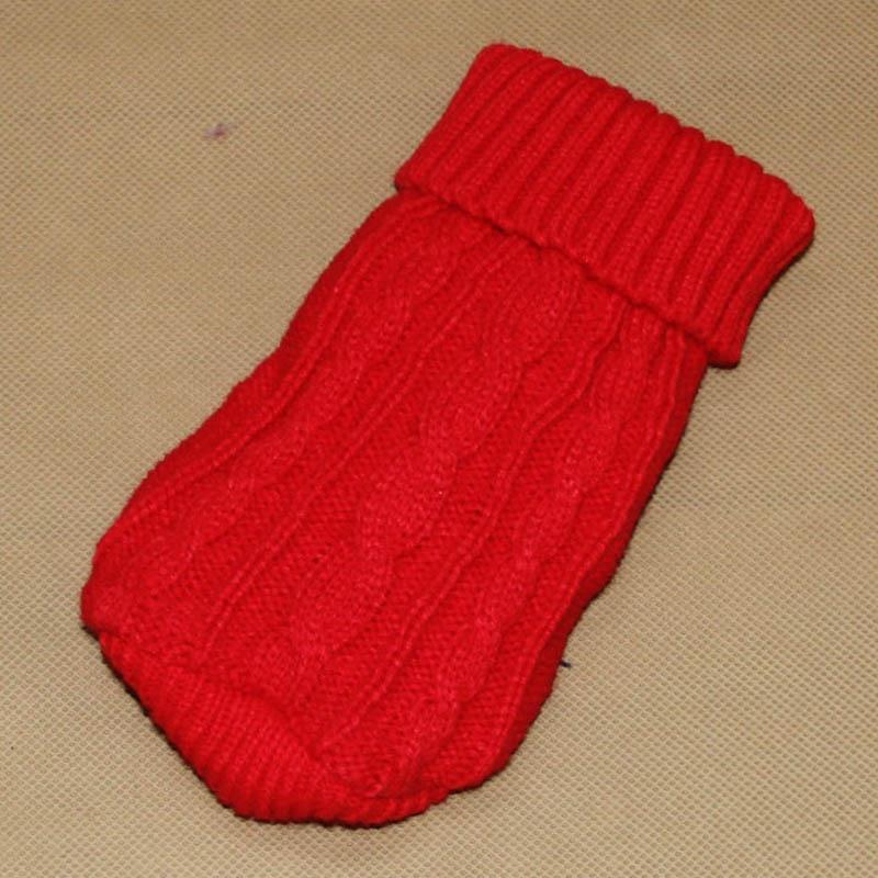 Pet Cat Щенок Свитер Одежда Куртка Пальто Собака для Маленьких Собак Зима Чихуахуа