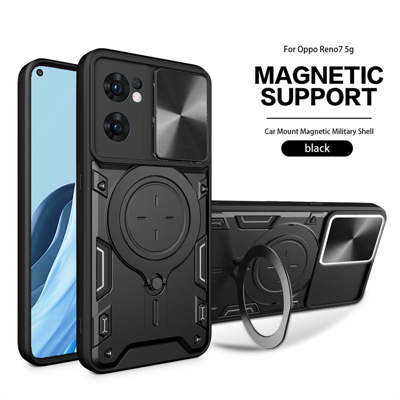 Для OPPO Reno 7 5G чехол для камеры объектив противоударный бронированный телефон чехлы для OPPO Reno 7 CPH2371 6.43" Reno7 5G автомобильный держатель задняя крышка