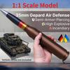 1PC 1:1 Scale Model,3D Printed Cheetah 35mm Replica Model, Military Collector's Replica Display Piece
