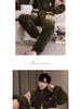 Men's Three-Layer Thickened Cotton Winter Pajamas - Warm, Simple, Luxury, and Suitable for Indoors and Outdoors.