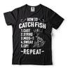 Смешные футболки для рыбалки, Рыболовные футболки мужские, смешные рыболовные футболки для женщин мужчин