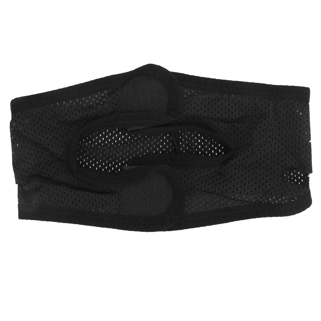AntiSnoring Chin Strap Facial Slimming Mesh Breathable Strap Jaw Support Belt for Adults(Black )