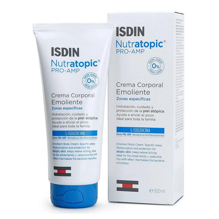 Смягчающий крем - ISDIN - Nutratopic Pro-Amp - 200 мл - Гипоаллергенный - Ребенок