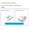 Zinc Alloy Bathroom Double-Hole Washbasin Faucet Hot And Cold Water Faucet Bathroom Sink Mixing Valve Switch Sink Mixer Tap