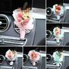 Car Air Outlet Perfume Decoration Immortal Dried Bouquet Small Fresh Air Conditioning Mouth Gypsophila Paniculata Fragrance Clip
