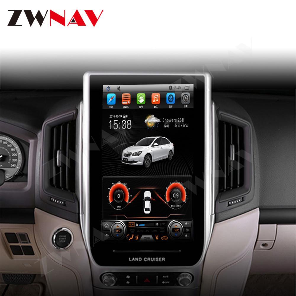 13.8" Android 10 GPS-навигация для 18 Land Cruiser - 32 ГБ, 4G Full Netcom