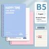 Тетрадь формата B5 на пружине: Просто, Высокая ценность для студентов колледжей и учащихся средней школы