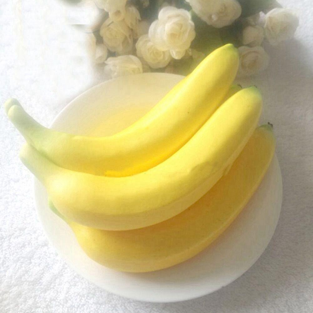 Decor Ornament Funny Practical Party Shooting Props Artificial Banana Fruit Model Simulation Fruit