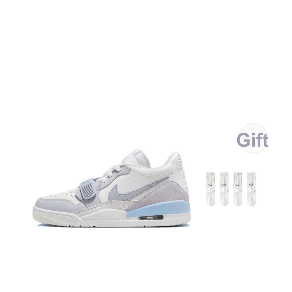 Air Jordan Legacy 312 Low Ashen Slate Glacier Blue Мужские кроссовки Белые HQ1190-101