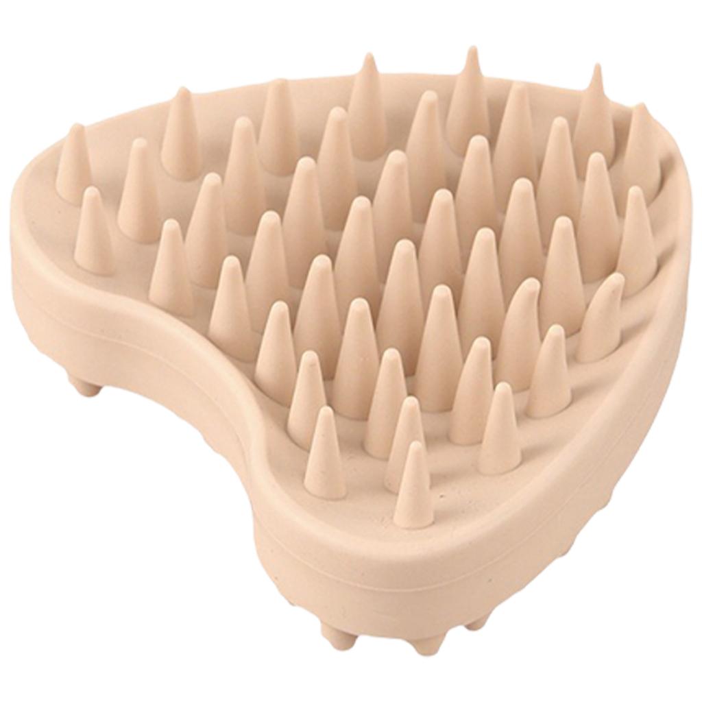 Массажер для кожи головы, силиконовая щетка для шампуня, для влажных и сухих волос, мягкий, гибкий массажер для головы, для чистки волос, для расслабления, для снятия шелушения