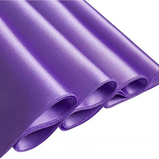 Satin Tablecloth Solid Color Glossy Tablecloth Wedding Table Cover Cloth for Home Restaurant Birthday Party Bridal Shower Dining Table