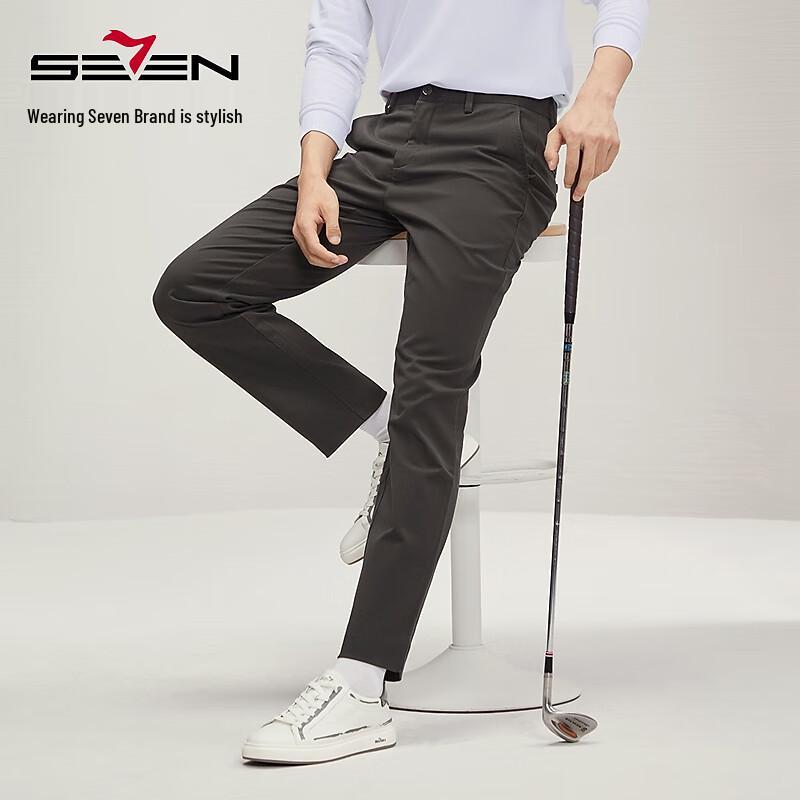Мужские брюки в стиле business casual прямого кроя от Septwolves