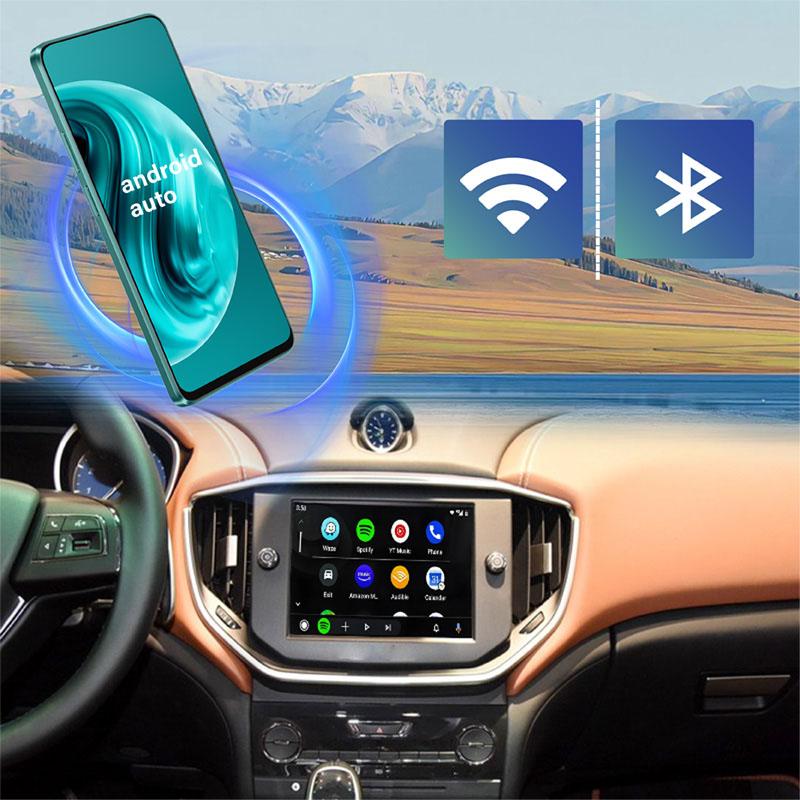Sinairyu Wireless CarPlay Interface Compatible for Maserati Ghibli Quattroporte 2014-2016 Android Auto Mirrorlink
