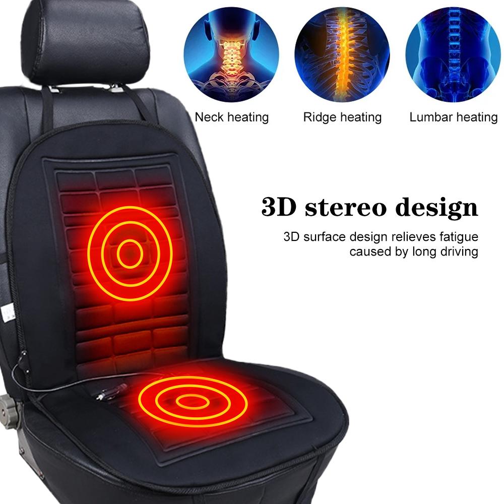 Подушка для подогрева сидений автомобиля, зимний подогрев сидений 12 В, автомобильные сиденья с подогревом, автомобильные аксессуары, автомобильное электрическое сиденье с подогревом, автомобильный стайлинг, зимняя накладка, подушка