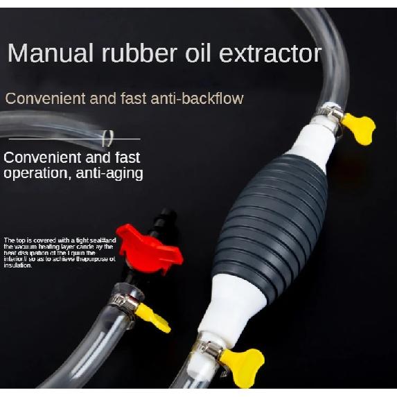 Universal manual gasoline pump car fuel pump hand suction pipe pump household self-priming manual pump hand water pump
