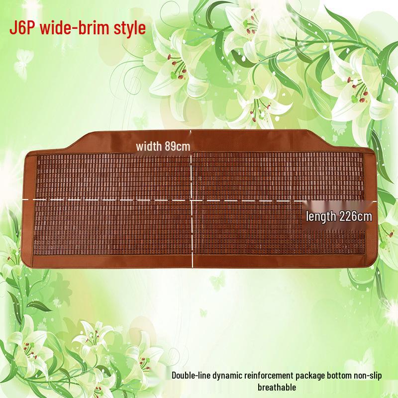 Mahjong Summer Bamboo Seat Mat for Dongfeng Tianlong Jiefang JH6P Deauman Trucks