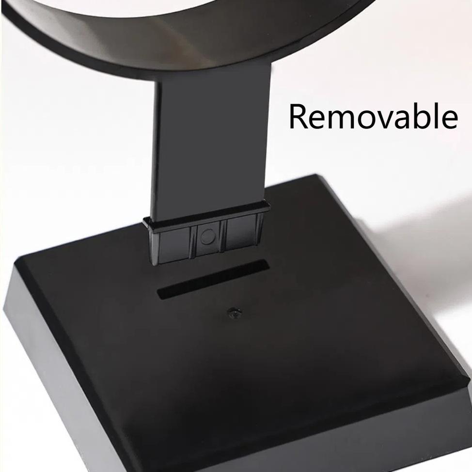 Round Headwear Rack Clear Headgear Holder Fashion Headband Display Stand  Women