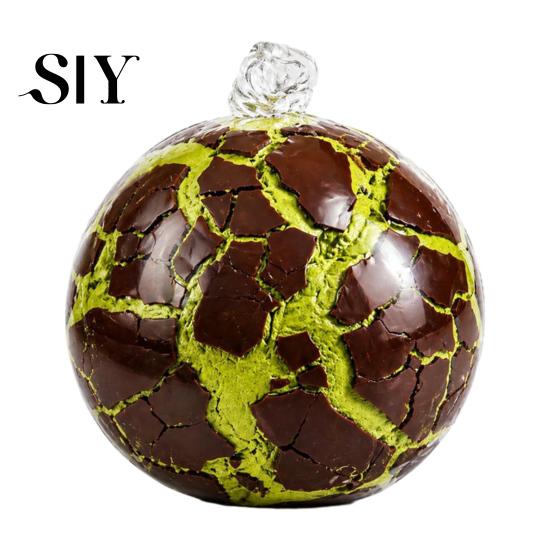 Durable Stress Reliever Wax Cracking Ball Squeeze Toy, Crispy Chocolate Relief Adults Relaxation Toy Slow Rising Fidget with Crackable Texture, Party