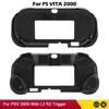 Black White For PS Vita 2000 PSV 2000 PSV2000 Gamepad Controller Joypad Hand Grip Joystick Shell Case with L2 R2 Trigger Button