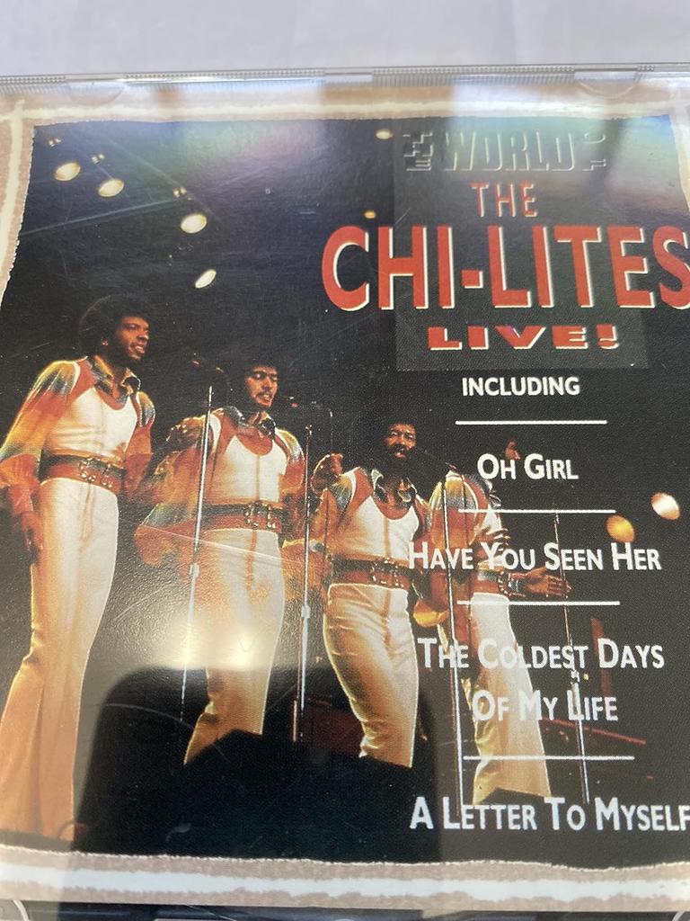 CD  - The World of the Chi-Lites Live  0400072 Japan Soul/Funk Used