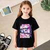 T-Shirts Girls Children's Girl Cartoon Printed Casual T-Shirt T Fashion Comfortable Short Sleeve Children's Clothing Top