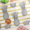 Kitchen Multifunctional Decorative Glass Board Pineapple Strips 80x52 cm