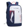 New LiNing Badminton Series Polyester Backpack Regular Unisex White & Blue ABSV133-3