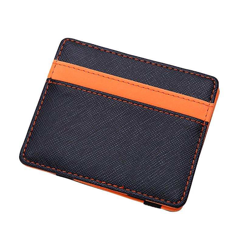 Корейский мини-кошелек-раскладушка: Многофункциональный держатель карт и портативный кошелек для монет