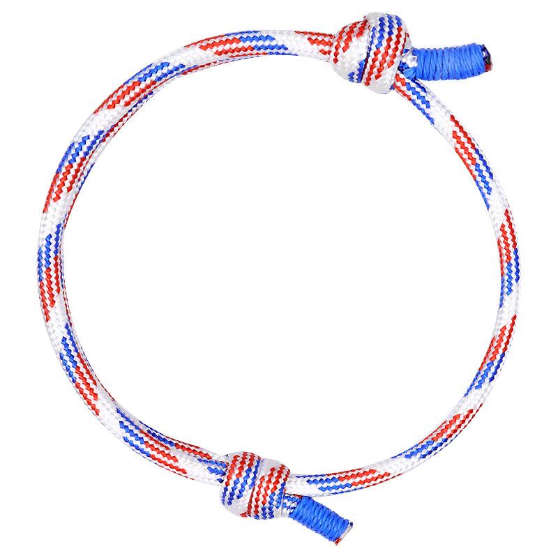 Спортивный браслет на веревке Lucky Survival для женщин и мужчин, ручная работа, цветные браслеты из миланской веревки для пар, ювелирные изделия для влюбленных женщин, дружба