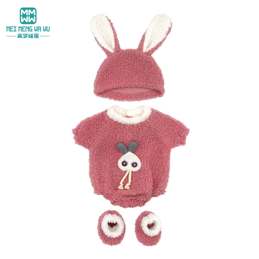 Clothes for Dolls Fits 43cm Toy New Born Doll American Doll Fashion Cotton Jacket Pink Rose Red White Purple