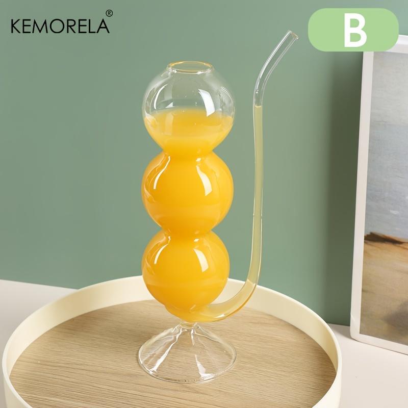 KEMORELA 1pc Unique Champagne Glasses INS Novelty Cocktail Design for Bars Pubs Clubs Restaurants