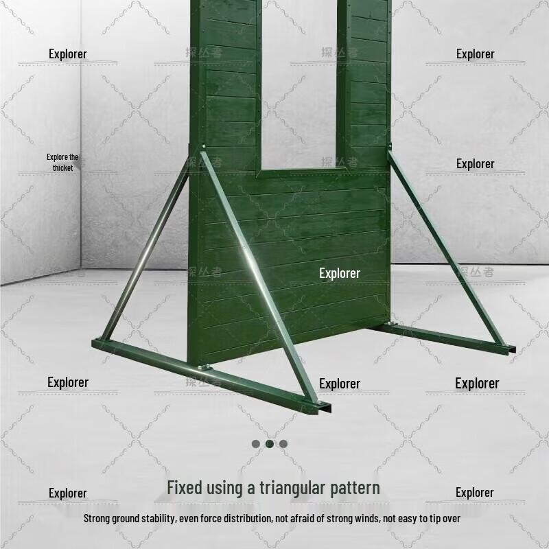 Wooden Throwing Training Target
