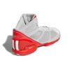 Adidas Adizero Rose 1.5 Restomod Grey Vivid Red Мужские кроссовки Grey-Two Cloud-White GY0257