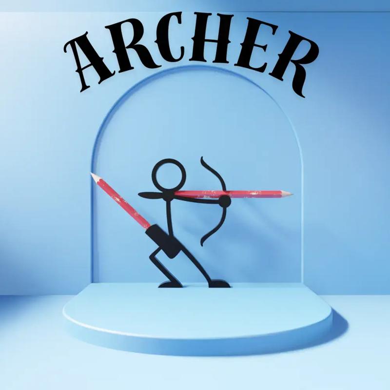 Подставка-держатель для ручек Stickman Warrior, 3D-печатная подставка для карандашей, Подарок-сюрприз, Модный ручной держатель для студента, 5 стилей