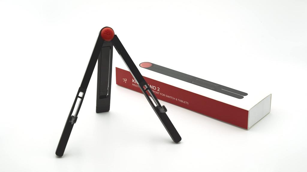 GENKI Nintendo Switch портативная металлическая подставка с регулировкой угла наклона/переносная подставка/2-ступенчатая