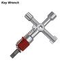 Многофункциональный водопроводный треугольный ключ, сантехнический гаечный ключ, квадратный треугольный поезд, электрический шкаф, шкаф для лифта