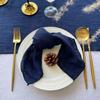 2PCS Soft Cotton Cloth Napkins 42x42cm Gauze Napkins Table Towels Bamboo Knot Napkins  Restaurant