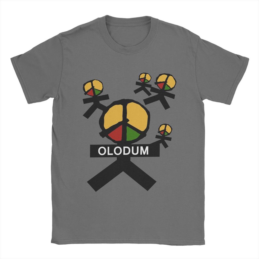 Olodum T-Shirts for Men Amazing Pure Cotton Tee Shirt Round Neck Short Sleeve T Shirts Gift Idea Clothes