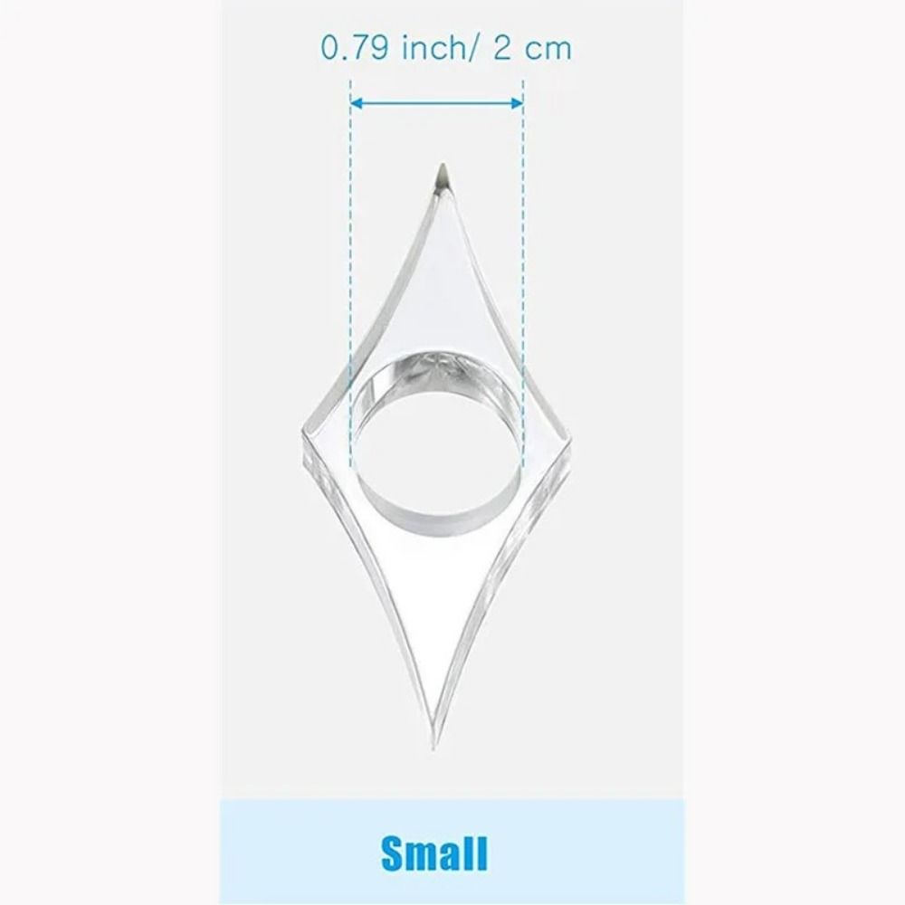 Multi-function Thumb Book Brace Acrylic Book Page Holders Thumb Book Support  Book Marker