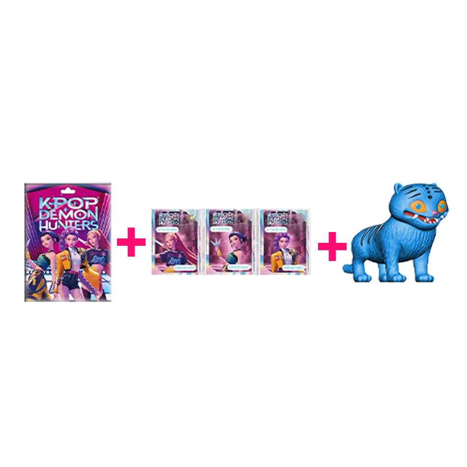 24 шт. Случайная коробка-сюрприз 5-12 см Аниме K-pop Охотники на демонов Женская группа RUMI MIRA ZOEY Фигурка Экшн ПВХ Модель Игрушки Украшения Подарки