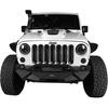 Вставка в переднюю решетку, сетчатая накладка на гоночную решетку с пряжкой для Jeep Wrangler JK 2007-2017, автомобильные аксессуары, АБС-пластик, карбон