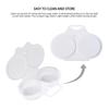 2PCS Microwave Egg Maker With 2 Cavity, Kitchen Cooking Mold Eggs Poacher Kitchen Gadgets Fried Egg Tool DIY Eggs Round Poached