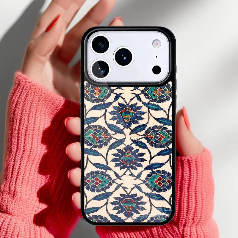 Portuguese Tiles Phone Case for iPhone 17 Air 16e 15 14 13 Pro Max Back Cover for 12 11 Pro Coque