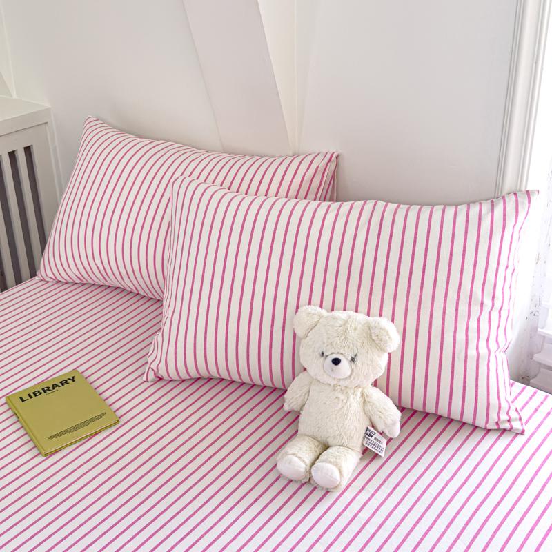 2шт наволочка 100% хлопок наволочка в полоску наволочка 48x74см наволочка для подушки домашняя мягкая наволочка для кровати Fundas de almohada