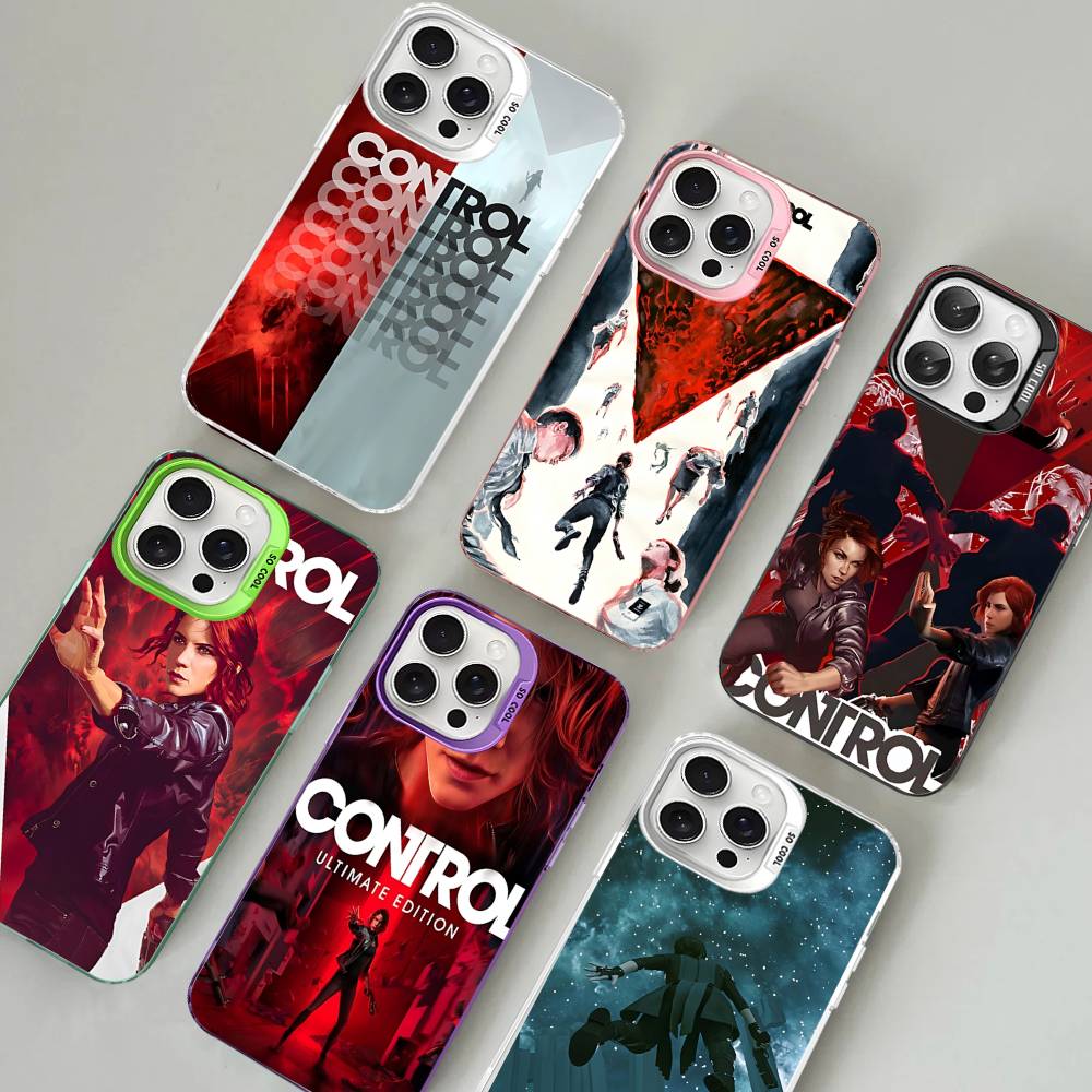 Game C-ControlS Classic Phone Case For IPhone 17 16 Plus Pro Max 15 14 13 12 11 Matte Colorful Covers