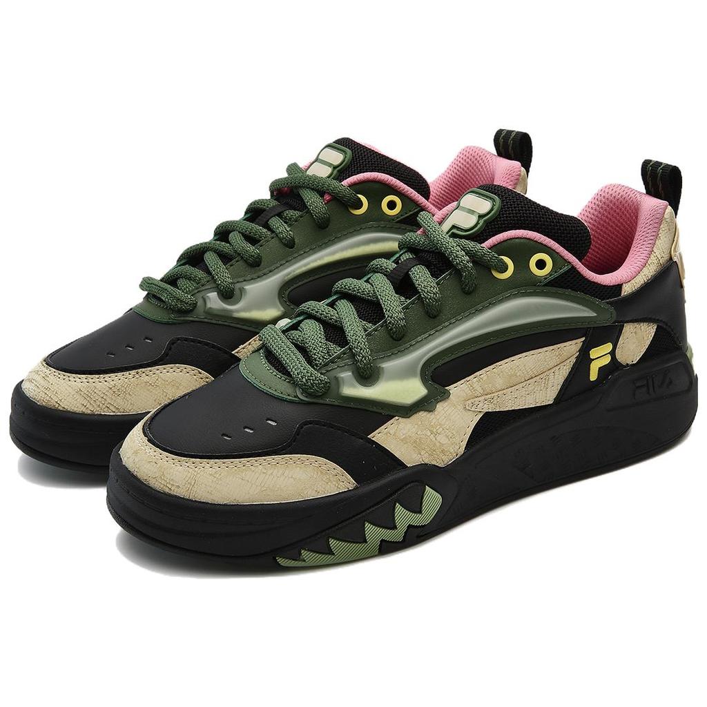 Fila Fusion Кеды Desperado Повседневные Универсальные Низкие Женские кроссовки Черные T12W333203FBF